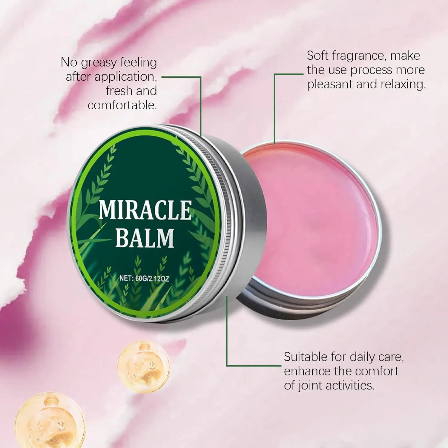 Joint Care Miracle Balm Relieves Joint Discomfort Relief Relax Balm Soothing Joint Cream Full Body Joint Relax Massage Daub Balm
