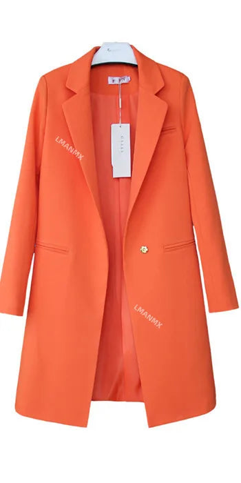 2023 New Spring Autumn Blazers Women Small Suit Long Sleeve Jacket Casual Tops Female Slim Wild Blazers Windbreaker Coat S-3XL