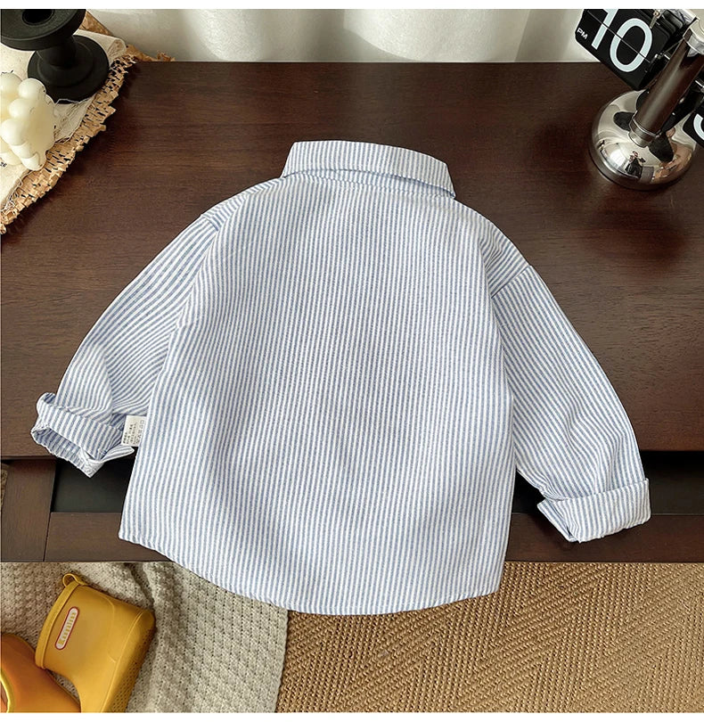 IENENS Kids Shirt Tops Clothes Child Spring Thin Shirts Toddler Infant Boy Long Sleeve Tees  1 2 3 4 Years Baby Shirt