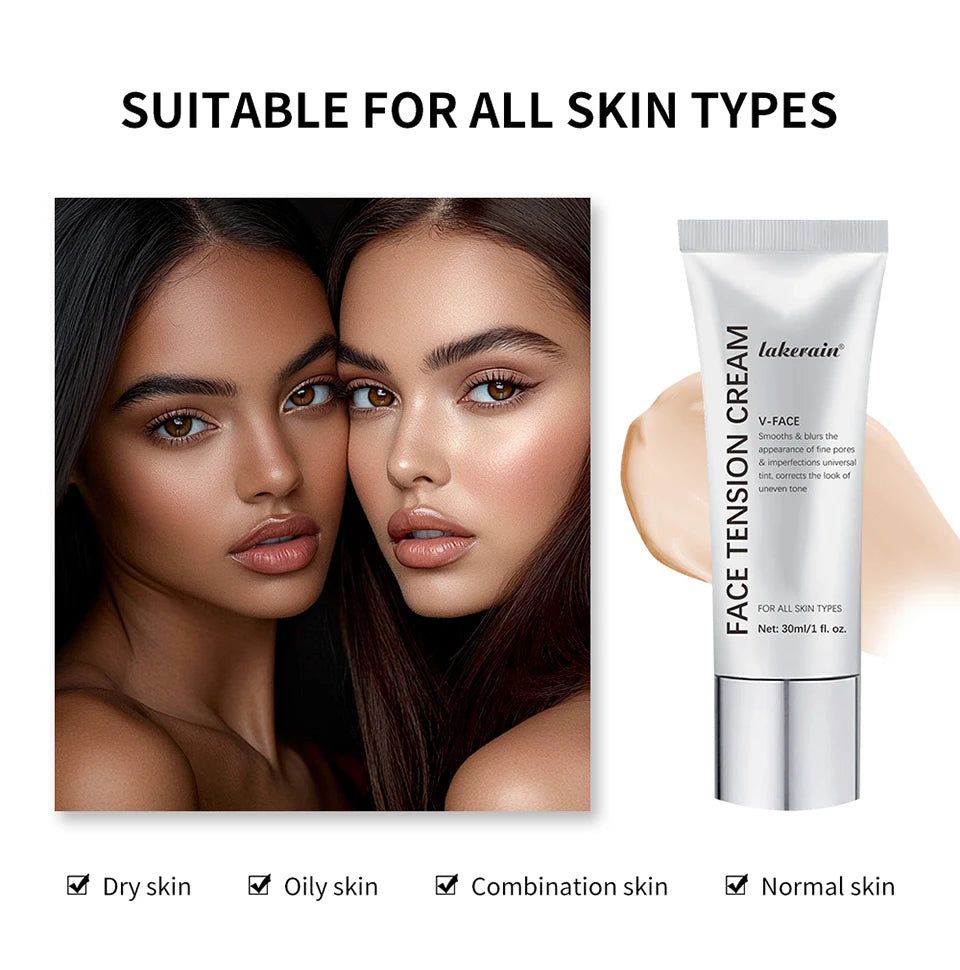 Instantly Firming Face Primer Long-term Moisturizing Seamlessly Blends Skin For Face Blurring Base Primer Korean Makeup 30ml