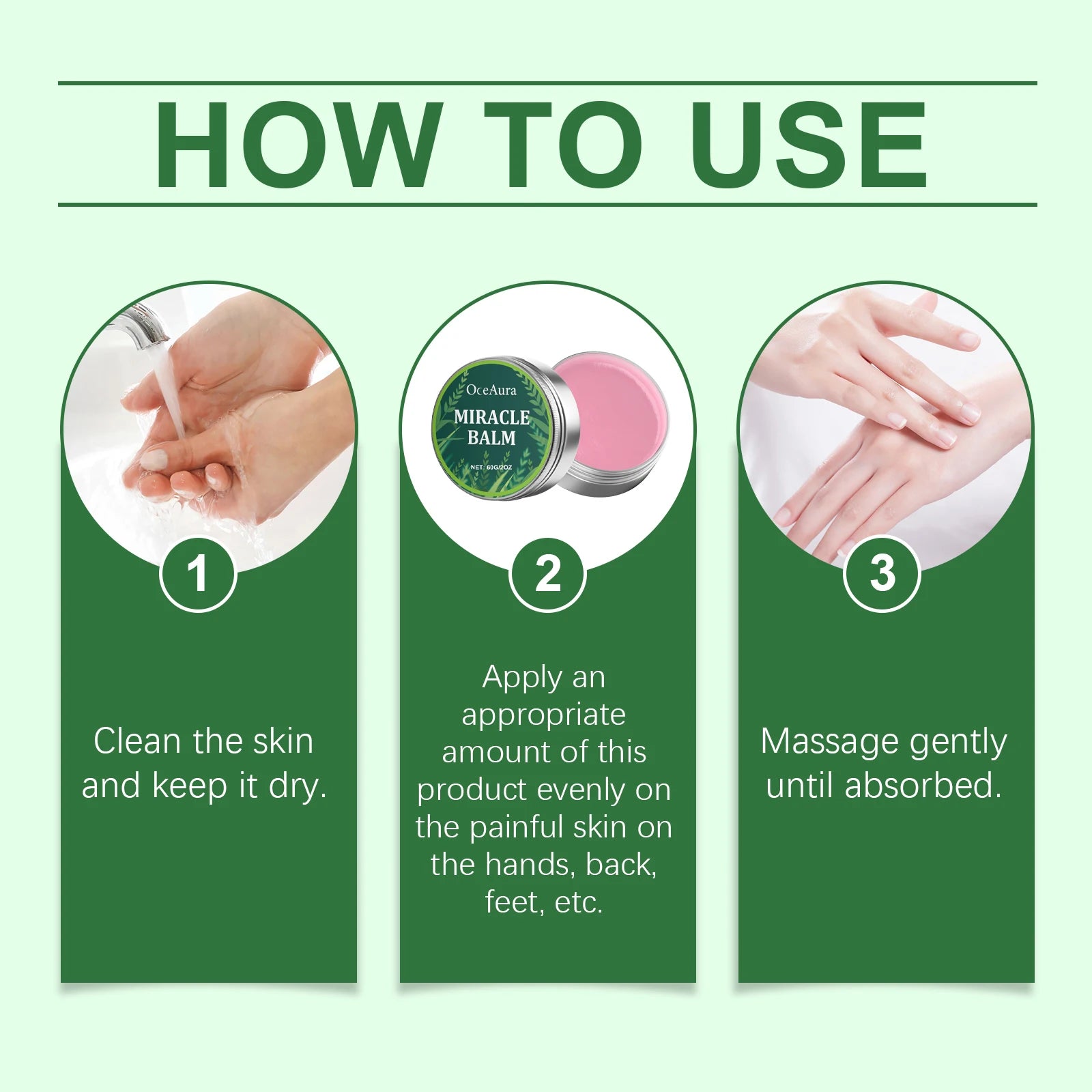 Relaxing Leg Cream Relieve Joint Bone Discomfort Edema Removal Relax Muscle Improves Vitality Moisturizing Joint Soothing Cream