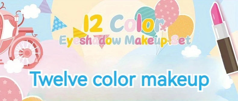 Kids Makeup Kit for Girl Toys Washable Real Cosmetic Makeup Girls Princess Gift Play Make Up Toys for Toddler Safe & Non-Toxic