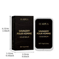 15g Men Solid Perfume Long-Lasting Woody Scented Pocket Fragrance Balm Portable Body Cream Deodorizing Freshness Cream Man Gifts