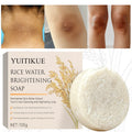 Rice Water Brightening Soap - 2-in-1 Cleansing and Brightening Soap, gentle, refreshing, and non-greasy