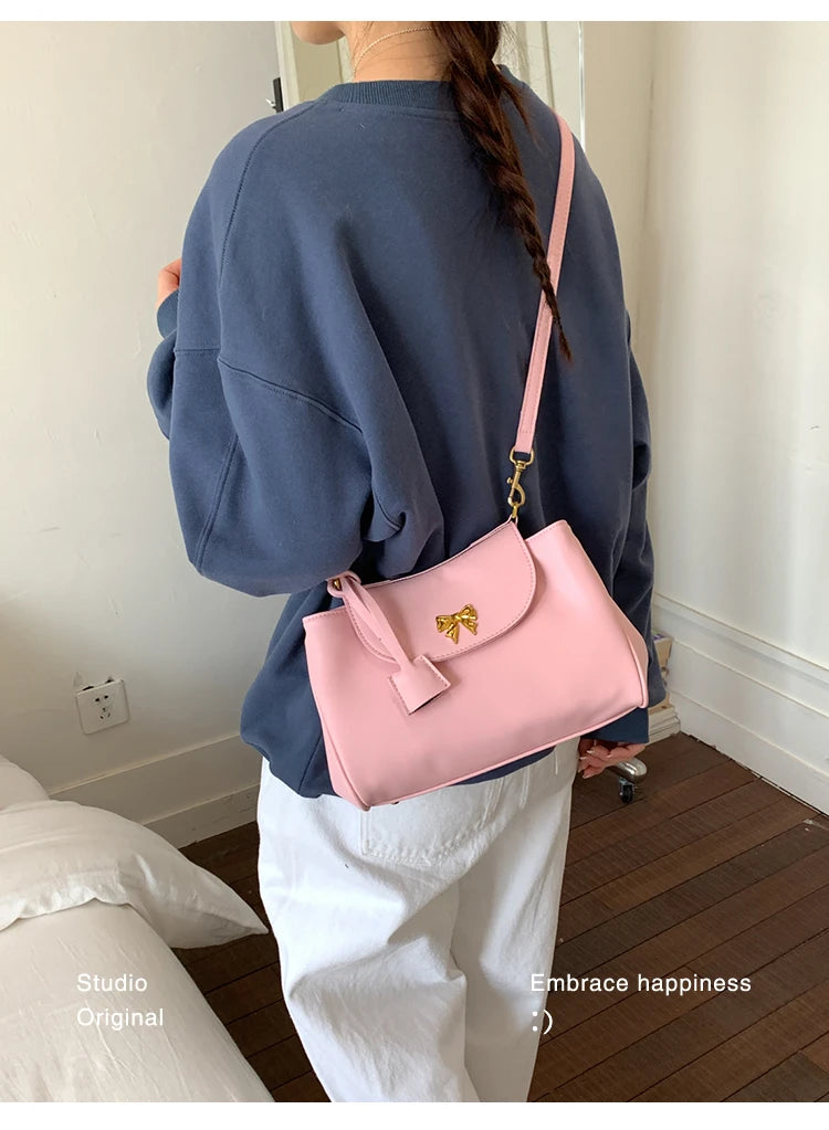 Diaper Bags Luxury Brand Genuine Leather Shoulder Bag Messenger For Ladies Elegant Classic Women Handbags Practical