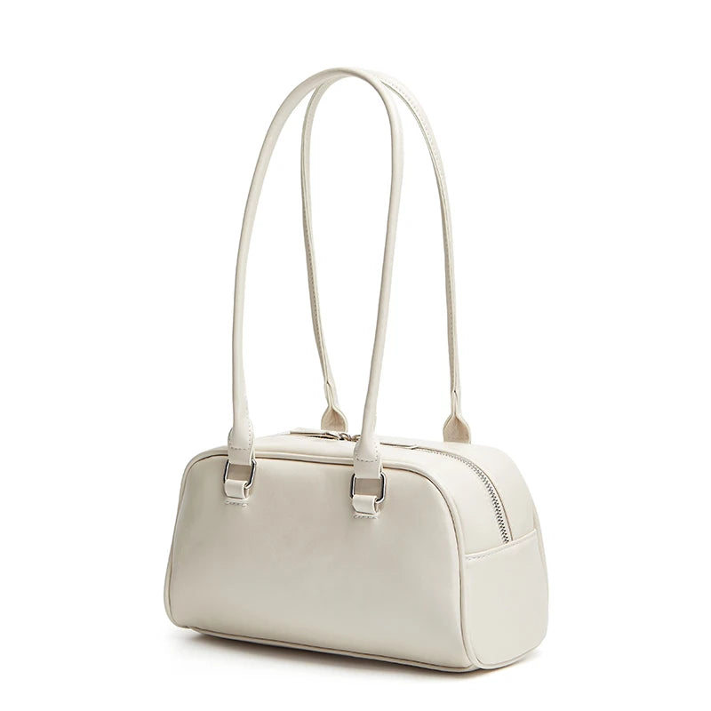 New Women's Bag Bowling Bag 2024 New Niche Joker Boston Bag Tote Bag Underarm Shoulder Bag
