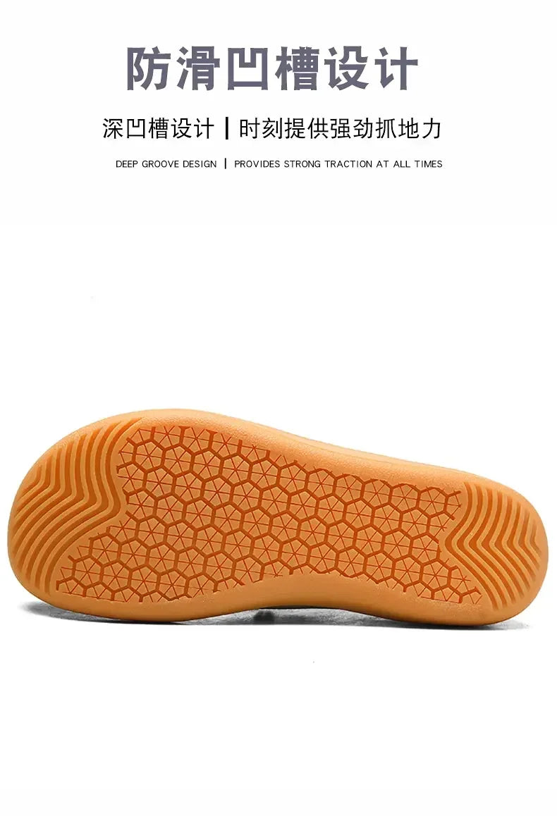Men's and Women's Wide Version Barefoot Shoes Minimalist and Casual Shoes Sports Shoe Breathable and Comfortable Tennis Shoes