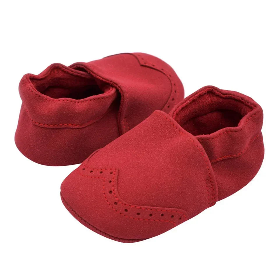 Nubuck Leather Baby Shoes Infant Toddler Baby Girl Boy Soft Sole First Walker Baby Moccasins High Quality Kid's Shoes For 0-18M
