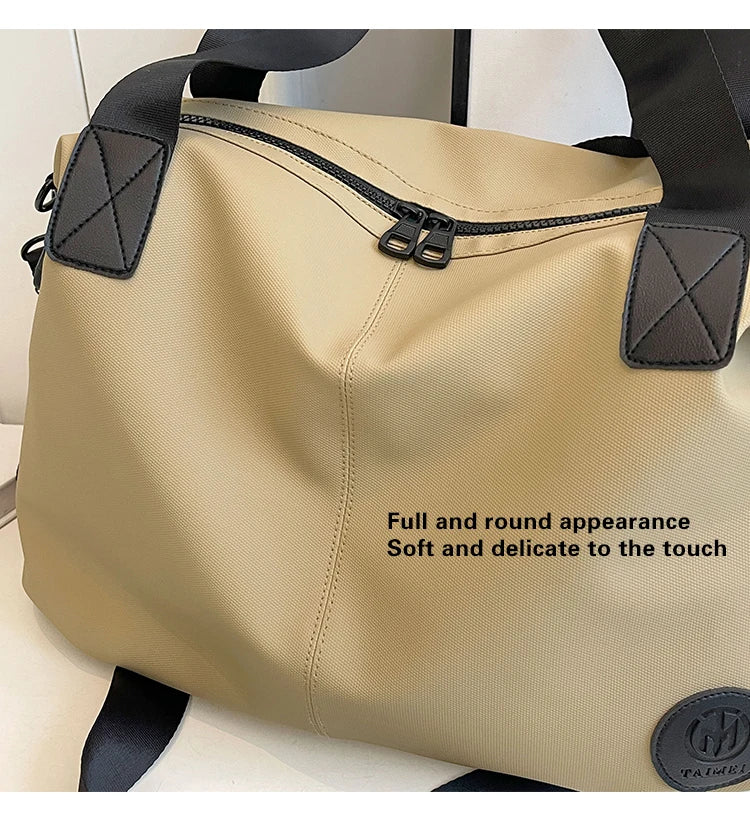 Ladies' shoulder bag custom logo travel bag shoulder bag crossbody luggage bag sports and fitness luggage bag personalized name