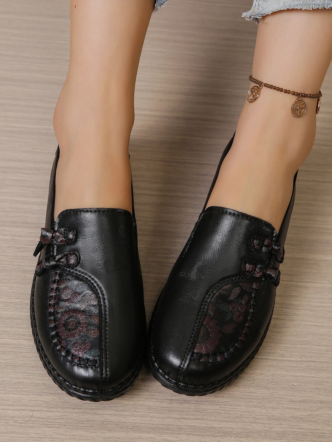 women's shoes summer 2026  Edition Women's single shoe casual ethnic-style small leather shoes free shippiing shoes