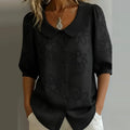 Printed Shirts For Women Turn Down Collar Half Sleeve Blouses Women Summer Shirts Office Lady Tops Women Blouses And Shirts