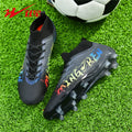 New Low Top Soccer Shoes for Men Teenage Boys Athletic Sports Training Footwear for Students on Lawn and Grass Fields