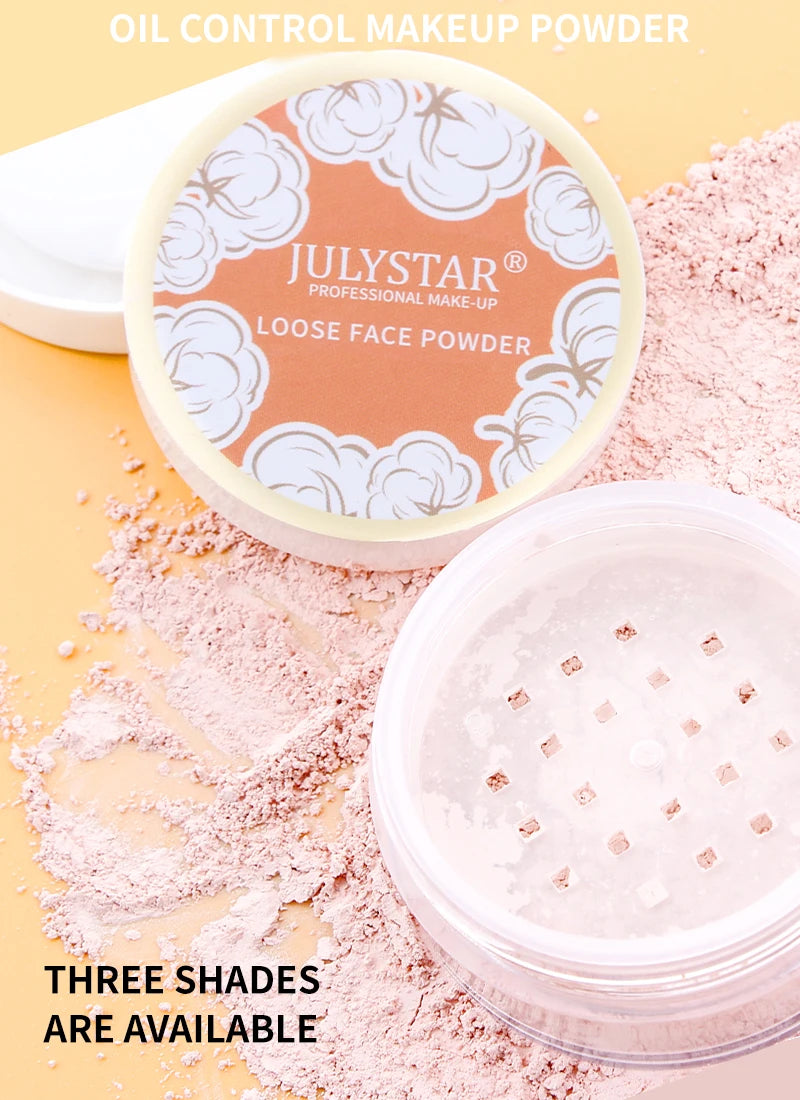 Mineral Face Powder Waterproof Oil Control Translucent Setting Powder High Coverage Makeup Fixer Powder Make-up For Women Makeup
