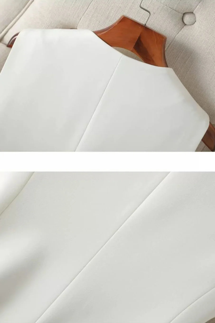 Women's Formal Business Vest Sleeveless Tailored Button Up Waistcoat Professional Office Outerwear Top Slim Fit Professional