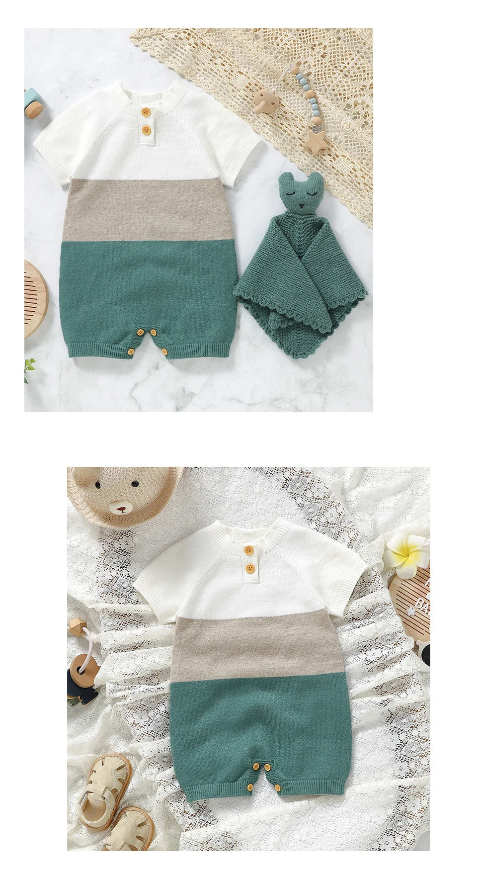 Summer Infant Baby Boys Rompers Short Sleeves Knitting Newborn Casual Outwear Jumpsuits Clothes Toddler Children Playsuits 0-18m