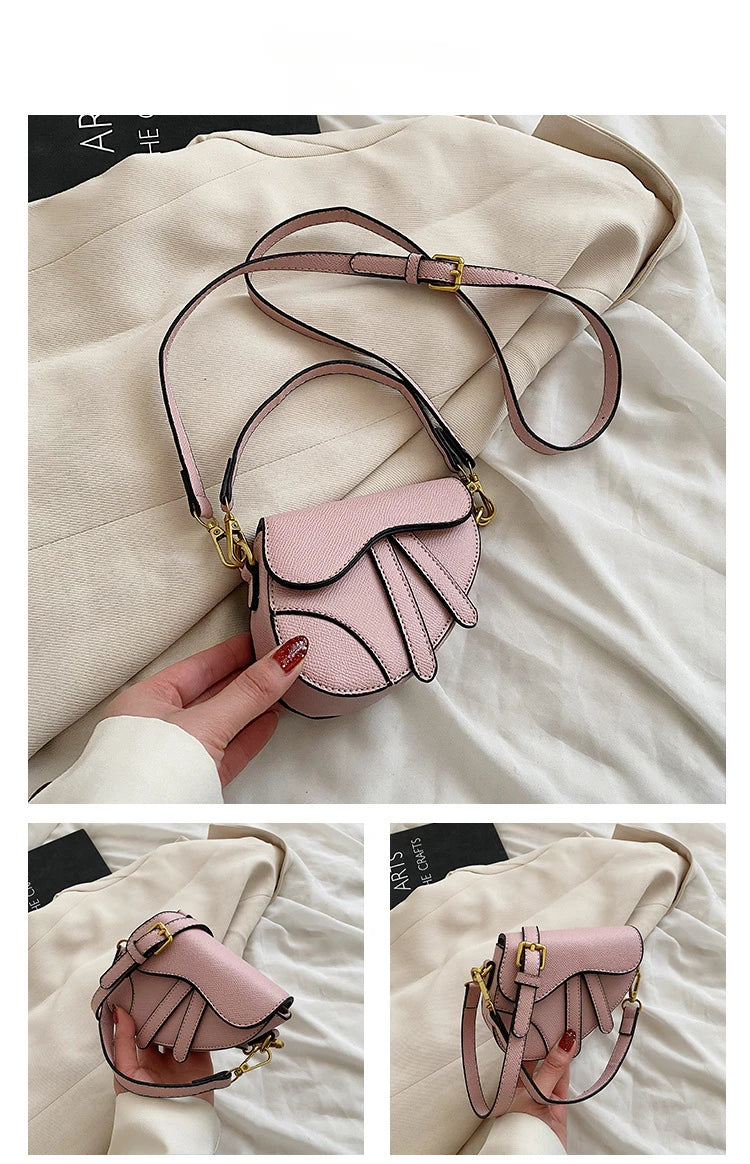 Children Messenger Bag Fashion Kids Bags for Girl Shoulder Bags Solid Children Backpack Mother Kids Mochila Сумка Через Плечо