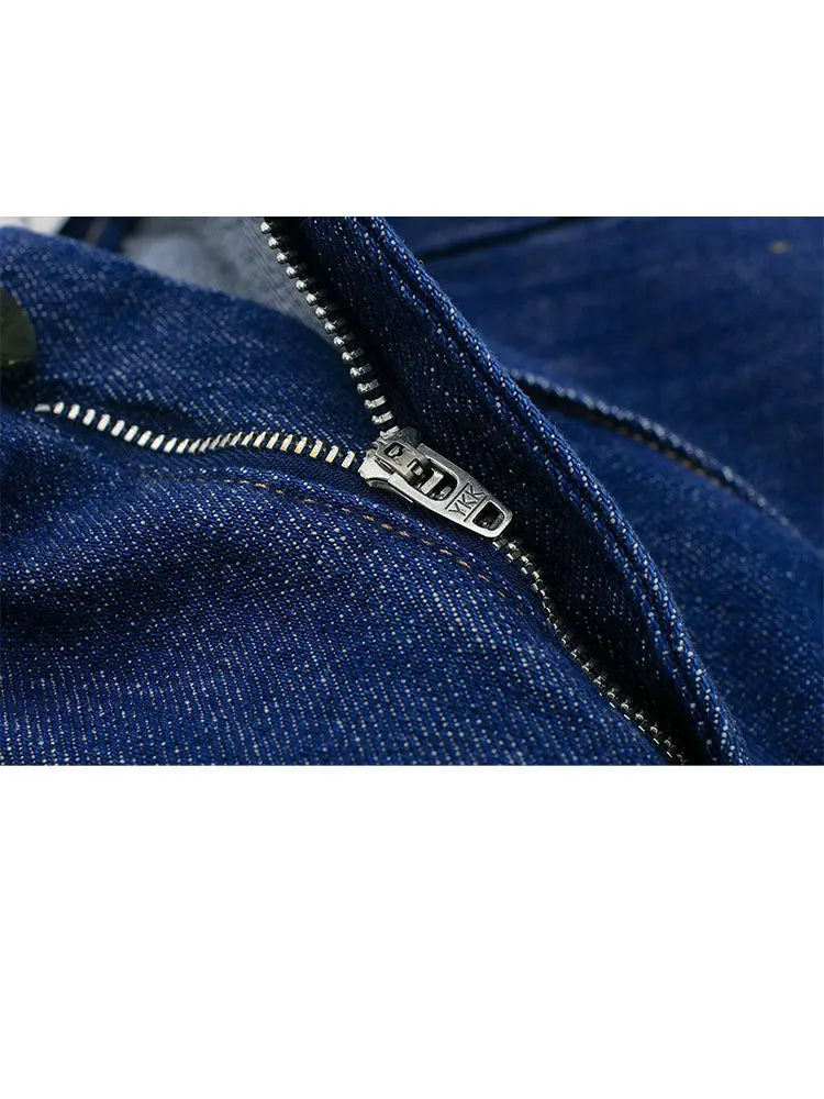 HH 2024 Spring Women 2 Piece Denim Trousers Suits Solid O Neck Coat Top + Pockets Elegant Female Straight Wide Leg Long Pant