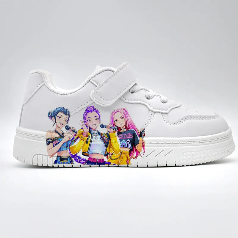 2026 Children's Fashion Casual Shoes Kids Student New Design  White Sport Shoes Boys Girls Anti-slip Outdoor Breathable Sneakers