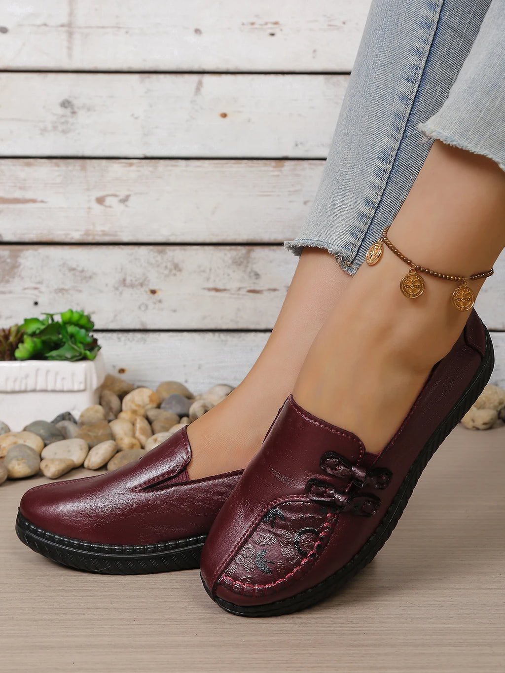 women's shoes summer 2026  Edition Women's single shoe casual ethnic-style small leather shoes free shippiing shoes