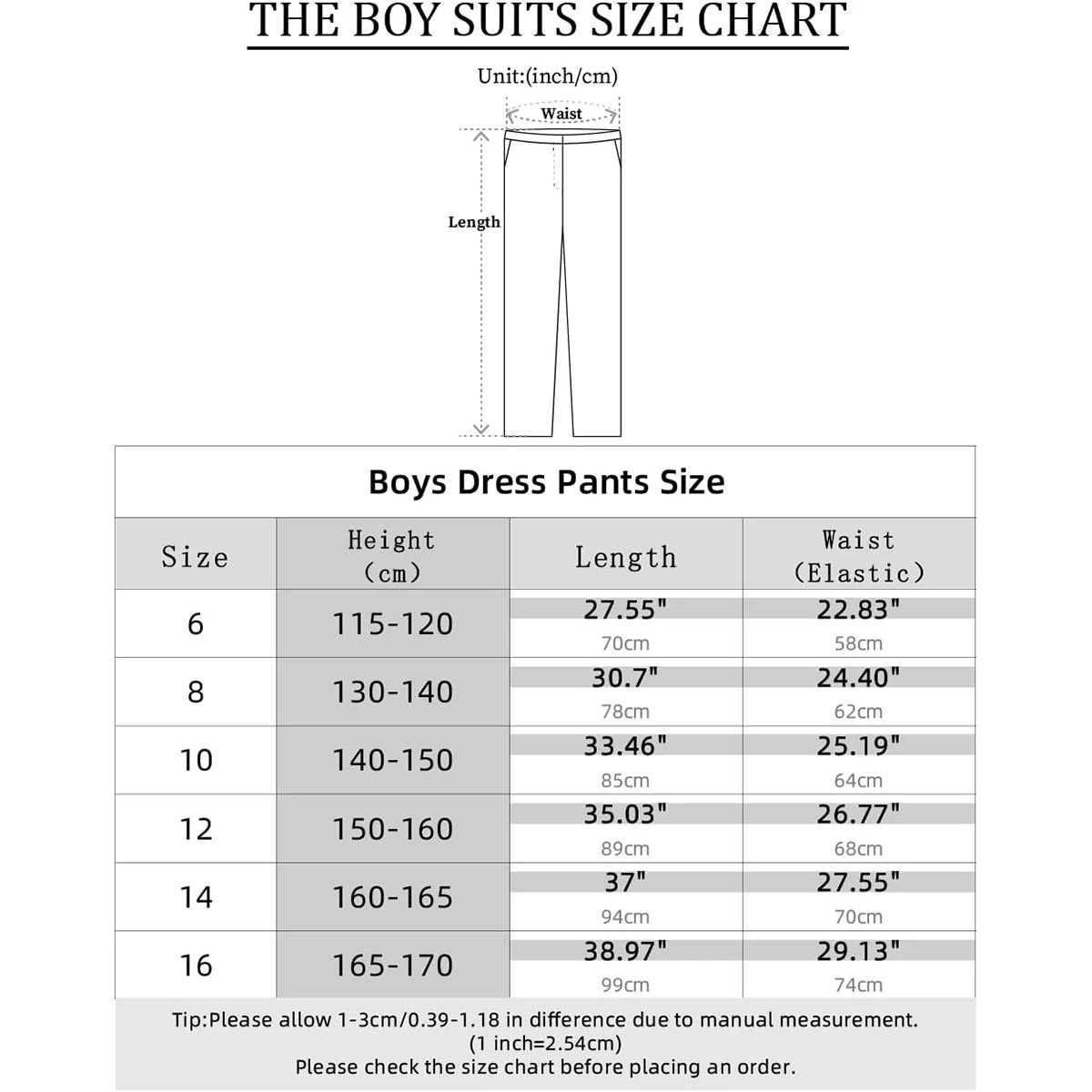 Kids Pants Boys Black School Uniforms Teenagers Formal Adjustable Waist Trousers Children Navy Blue Grey Birthday Gift Clothes