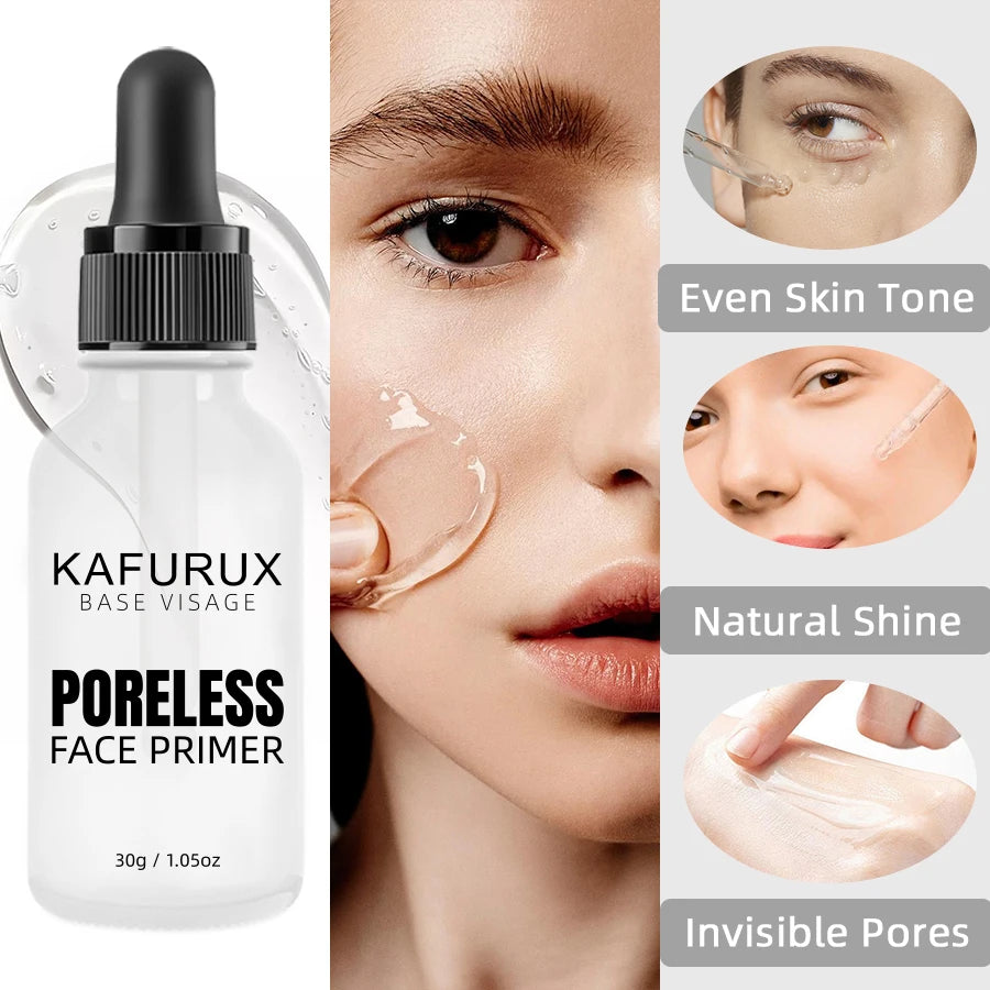 1PC Face Primer Moisturizing Transparent Jelly Lotion Invisible Pores Facial Correcting Foundation Base Korean Makeup Gifts