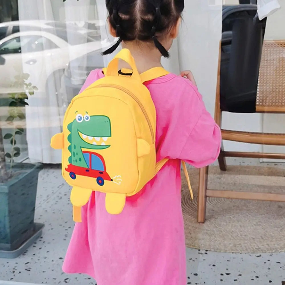 Children Cute Cartoon Dinosaur School Bags Anti-lost Backpacks Toddler Rucksack Kindergarten Schoolbag