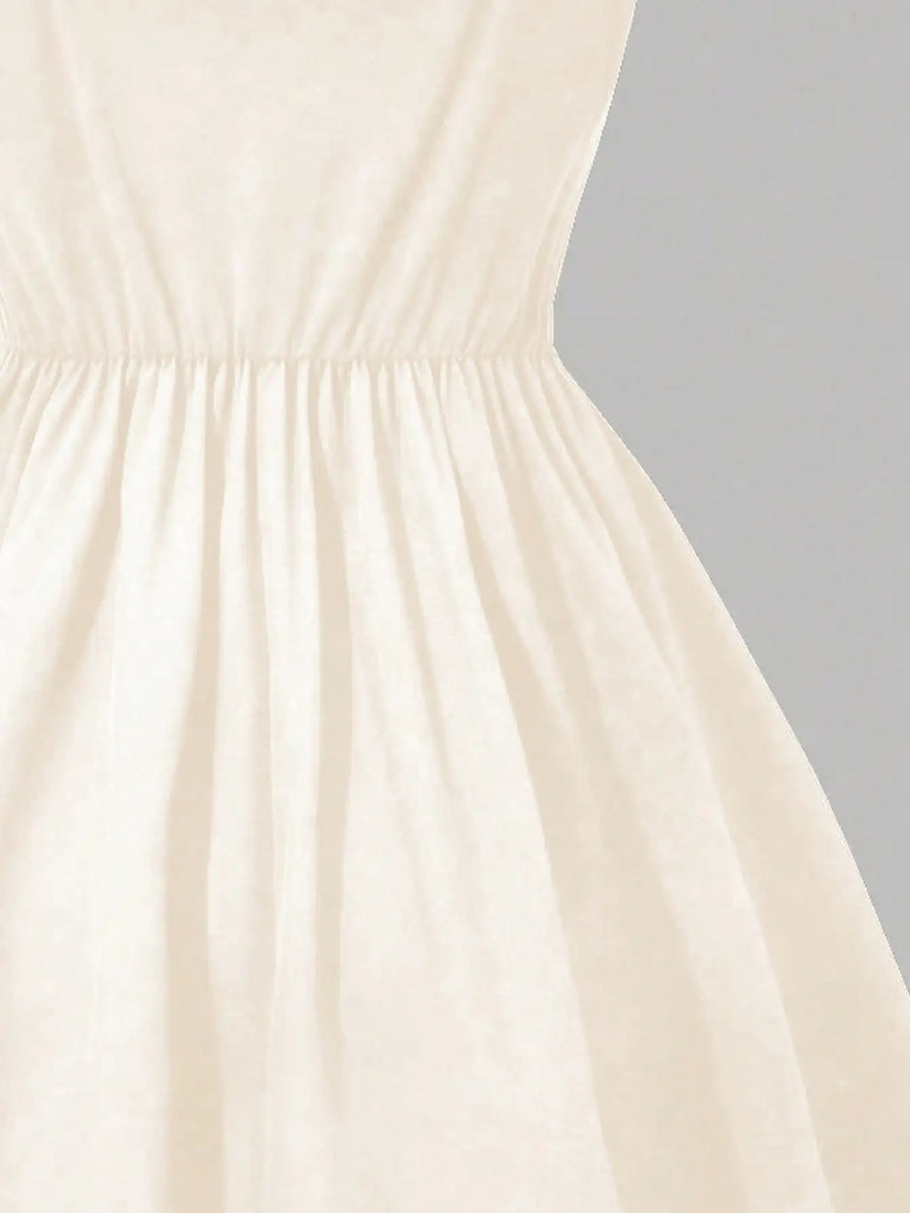 Girls' dress summer outfit; children's summer bow dress; girls' medium and large dress for parties, outdoors, travel