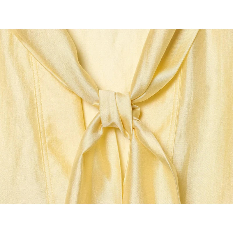 Women's Shirts Spring 2026 New Fashion Bow Decoration Loose Shirts Women Casual Shirts Female Blouses Chic Tops