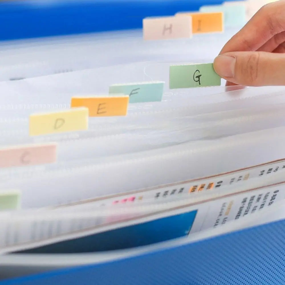 13 Pocket Business Expanding File Accordion Briefcases Document Organiser Document Bag Paper Folder Storage Wallet
