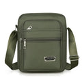 Men's Nylon Shoulder Bag Business Leisure Large Capacity Portable Handbag Multi Layer Waterproof Summer Male's Crossbody Bags