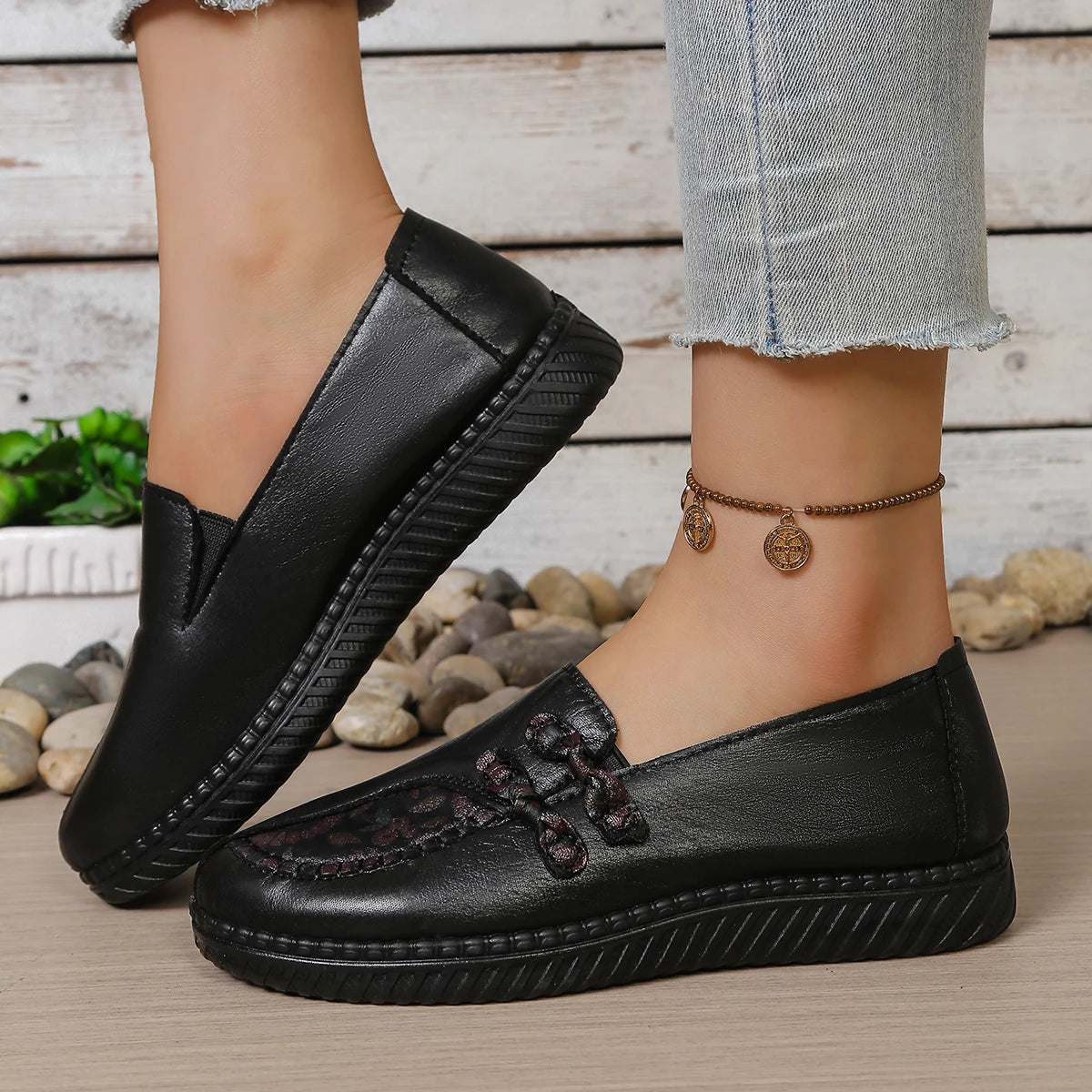 women's shoes summer 2026  Edition Women's single shoe casual ethnic-style small leather shoes free shippiing shoes