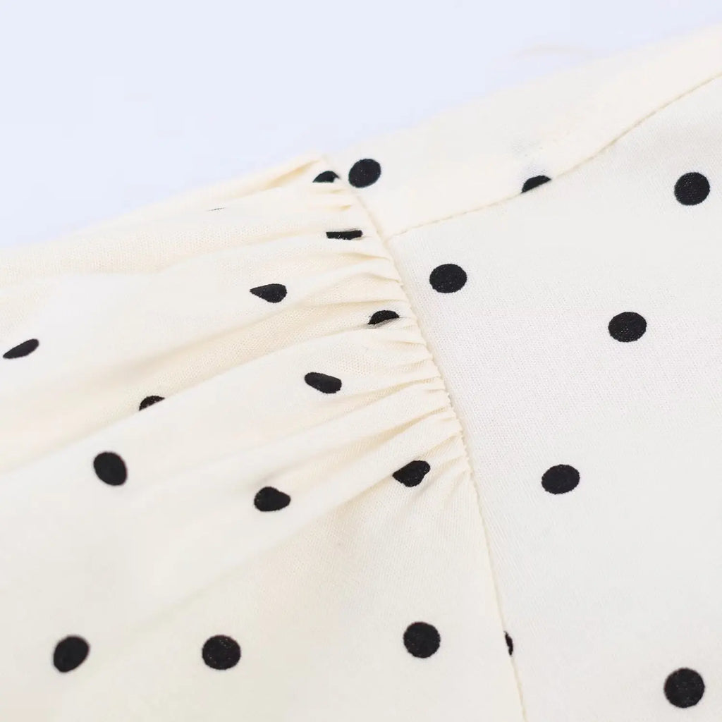 Women Sexy V-Neck Single Breasted Crop Shirts 2026 Summer Female Chic Bow Lace-Up Puff Sleeve Slim Shirts Y2K Girl Cute Shirt