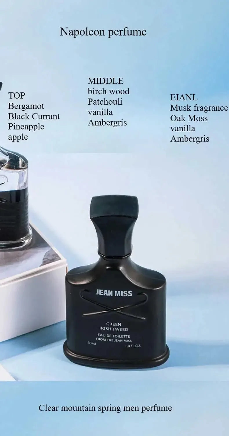3PCS Men's Perfume Gift Set 90ml Long Lasting Fresh Scent Cologne Premium Eau De Toilette Masculine Fragrance Perfumery