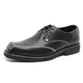 Hot Selling Men's Genuine Leather Shoes Europe America Thick Soled Wedding Shoes for Groom Fashionable Men's Business Shoes