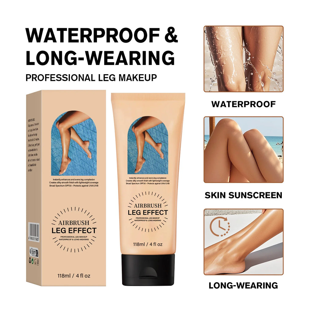 All-in-One Leg Perfector Lotion 118ml - 3 Shades with SPF 30, Waterproof, Long-Wear to Conceal & Smooth Skin Flawlessly.