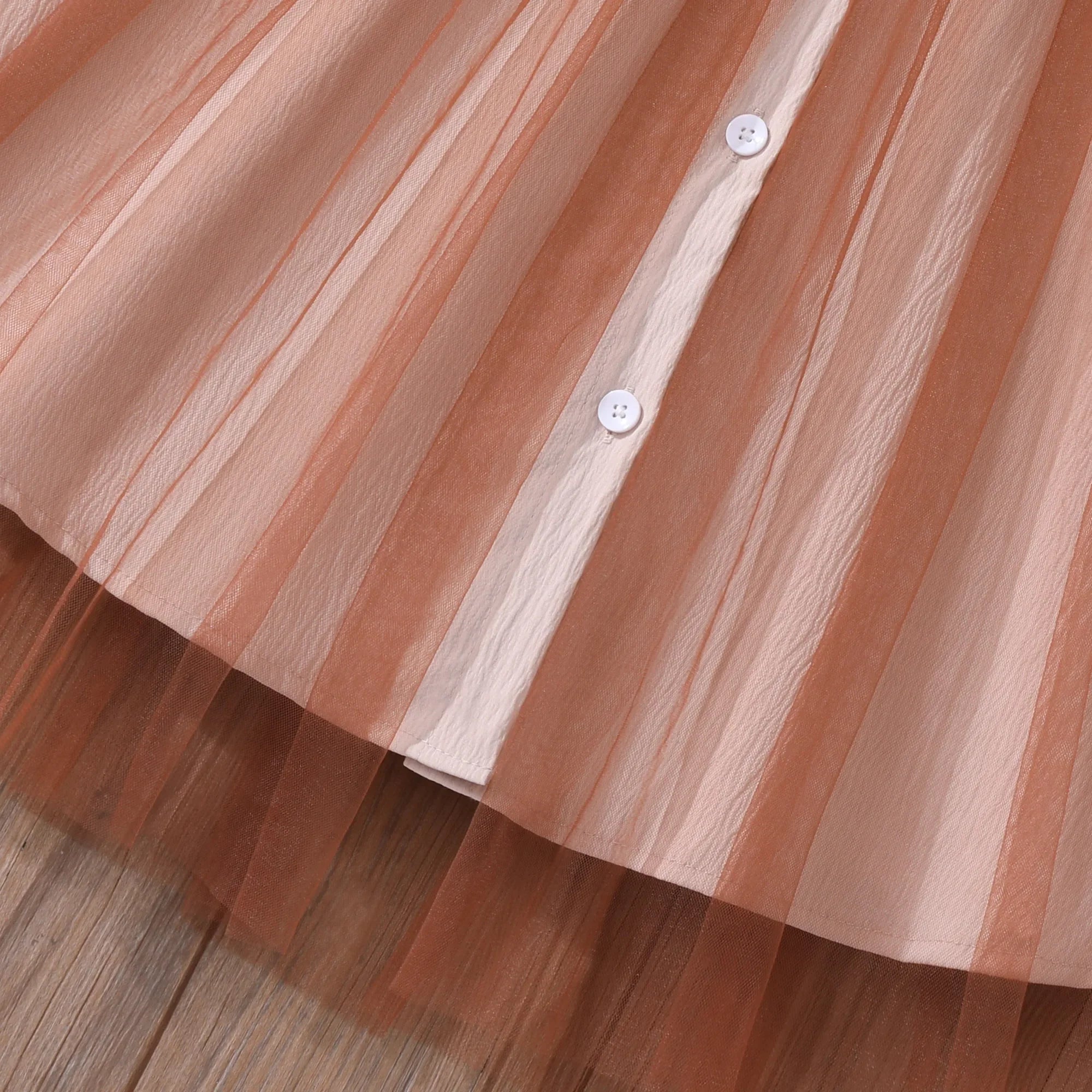 Teen Girl Dress Summer Brown Retro Short Sleeve Children Dresses Fashion Girl Costume Party Big KIds Outfit 7 8 9 10 11 12Yrs
