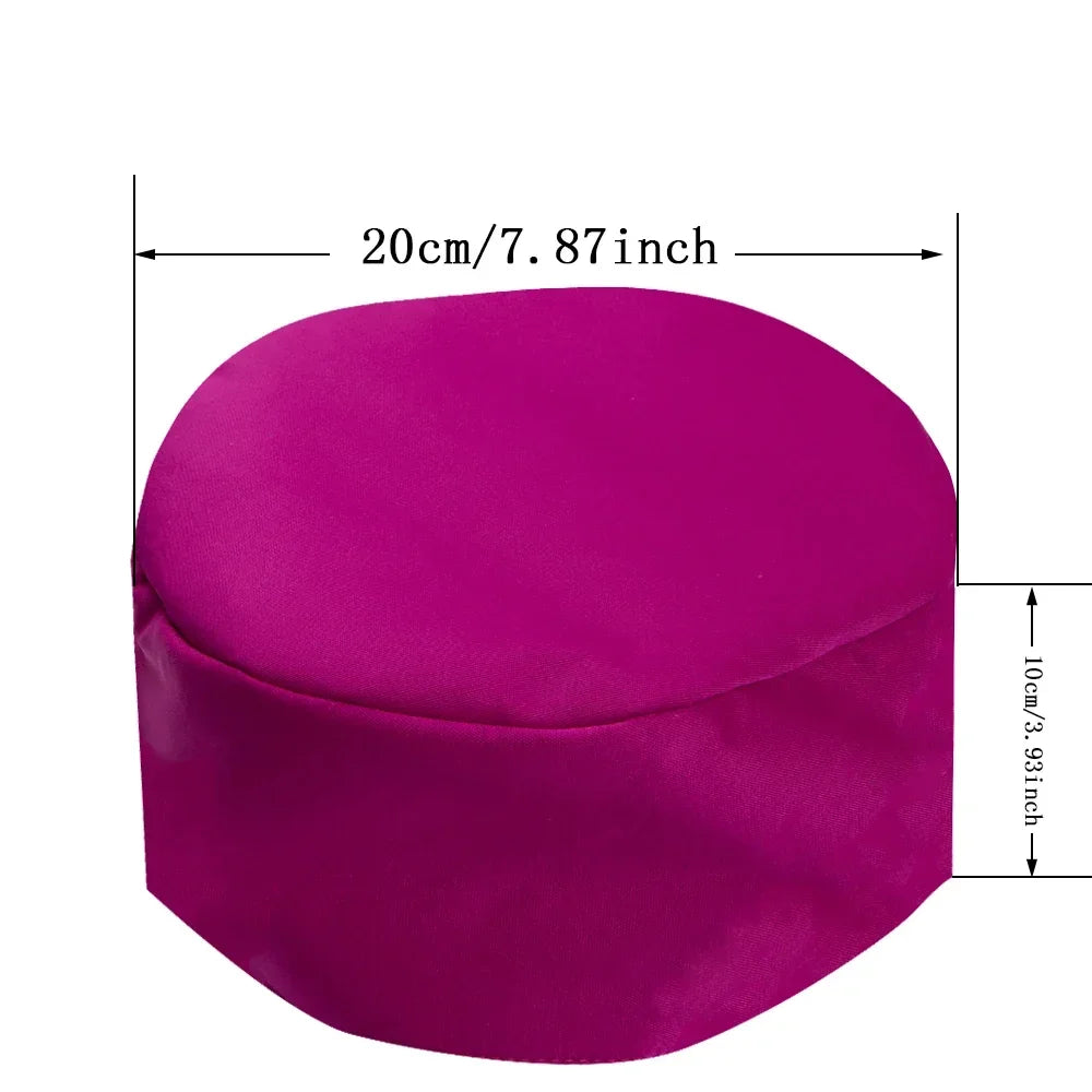 African Men's Solid Color Ethnic Hat Nigeria Multi-color Men's Hat Accessories Caps Arabia Middle East Cap KGB37
