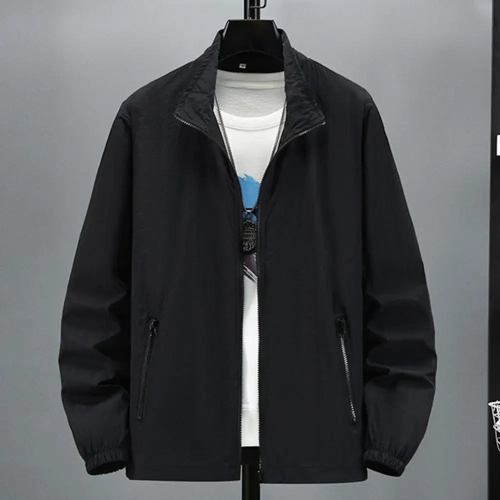 Men Outdoor Jacket Sunscreen Coat Camping Fishing Summer Sports Jacket Breathable Sun Clothing Sunshade Jacket