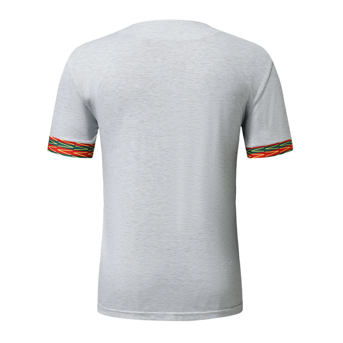 2026 Men's African Traditional Clothing Men Dashiki Short Sleeve T-shirt Fashion V-neck Printed Ethnic Style Casual Tops for Men