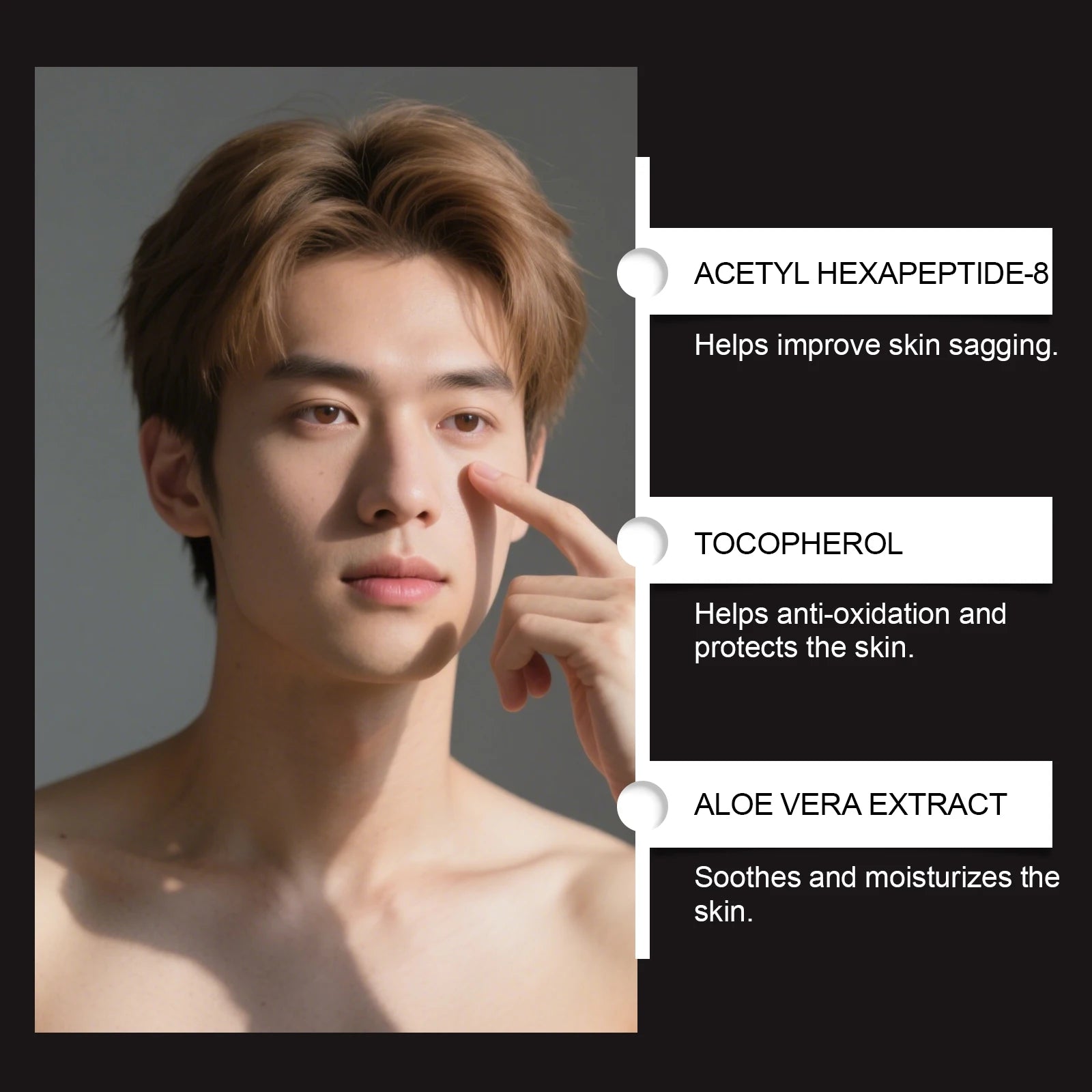 Face Cream For Men Firming Lifting Hydrating Skincare Helps Reduce Fine Lines Wrinkles Brightening Nourishing Facial Skin