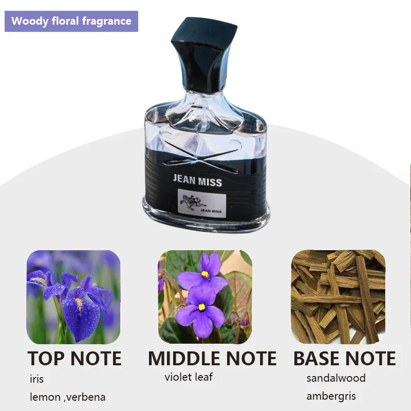 3PCS Men's Perfume Gift Set 90ml Long Lasting Fresh Scent Cologne Premium Eau De Toilette Masculine Fragrance Perfumery