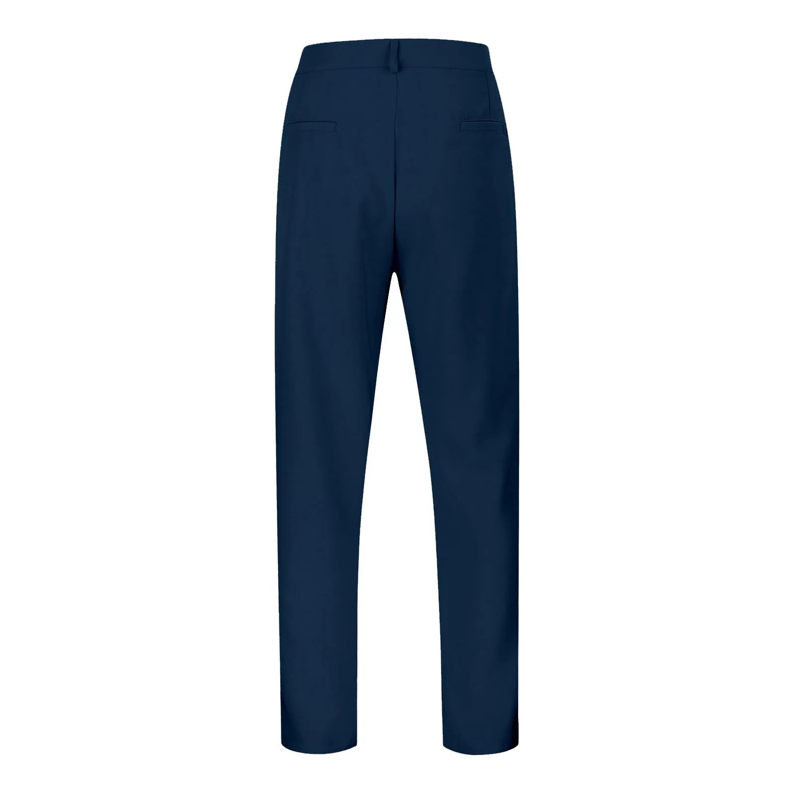 Men's Suit Trousers Fashionable Straight Leg Breathable Casual Pants Pure Color Pocket Trousers Daily Wear Comfortable Fit