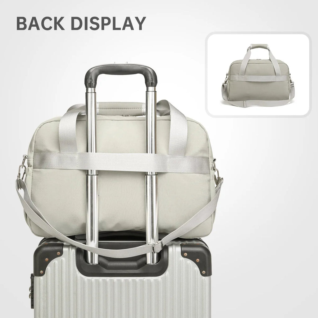 Customized Logo Short-Distance Travel Bag for Women, Lightweight Luggage Bag, Portable Sports and Fitness Bag, Travel and Business Trip Carry-On Bag, Personalized DIY