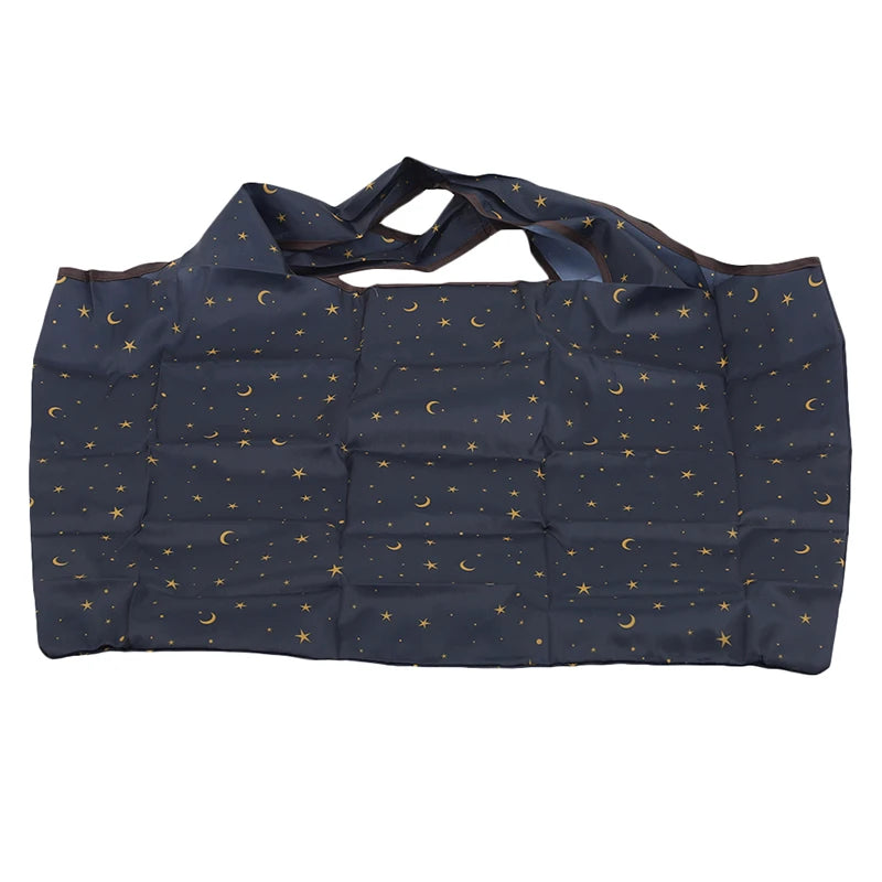 Thick Foldable Shopping Storage Bag Large Capacity Reusable Grocery Bag Eco Friendly Supermarket Waterproof Shoulder Bag