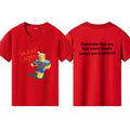Blame John Printed Teenage Tops T-shirt Boys Girls Summer Casual Funny Fashion O-Neck Short Sleeve Children Colorful Clothing