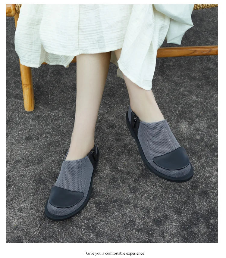 Women's Loafers 2026 New Style Genuine Leather Single Shoes for Women, Low Heel, Breathable, Luxurious Sneakers Women Shoes