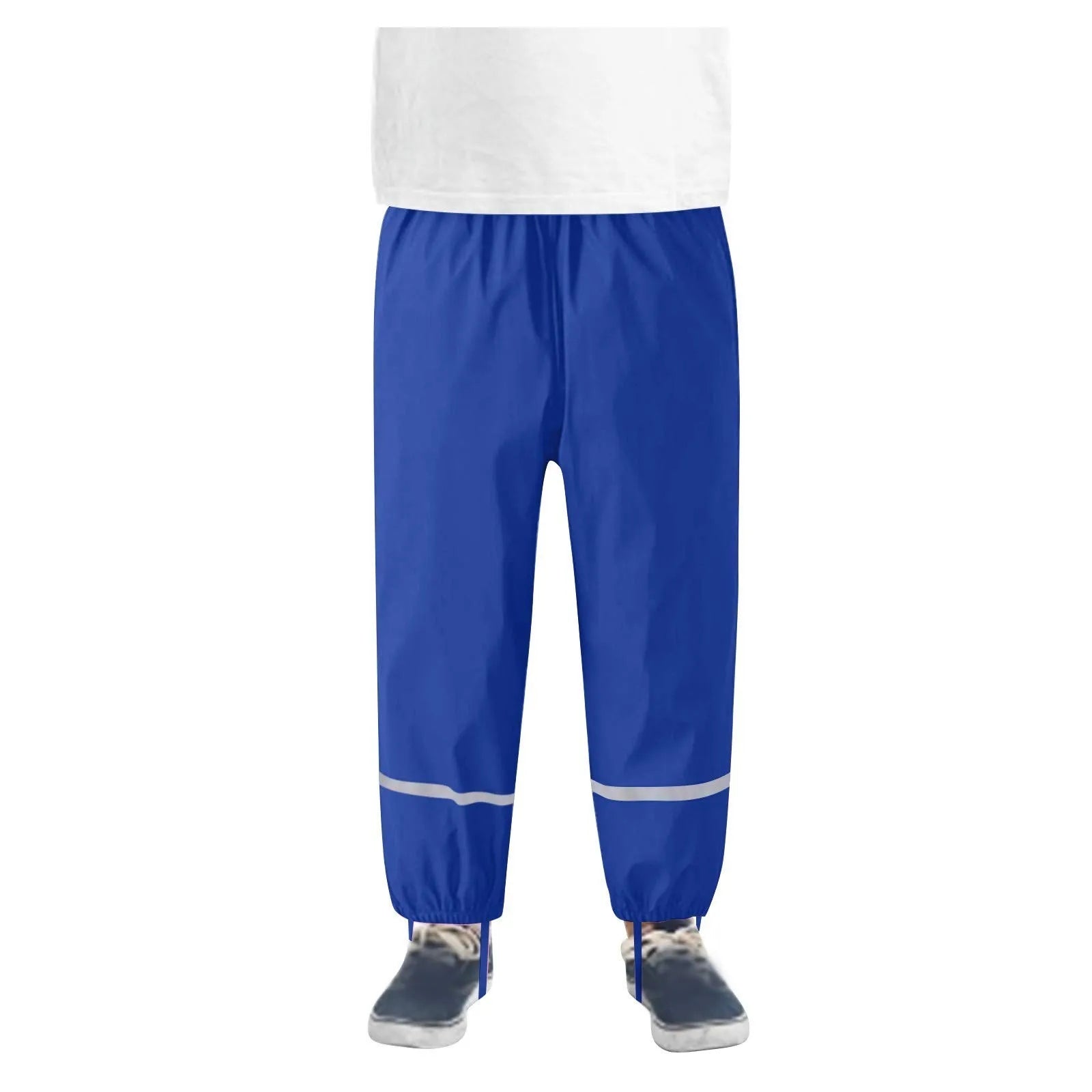 Children's Solid Color Loose Pencil Wind And Waterproof Mud Trousers Breathable Multi-function Casual Trouser For Boys And Girls