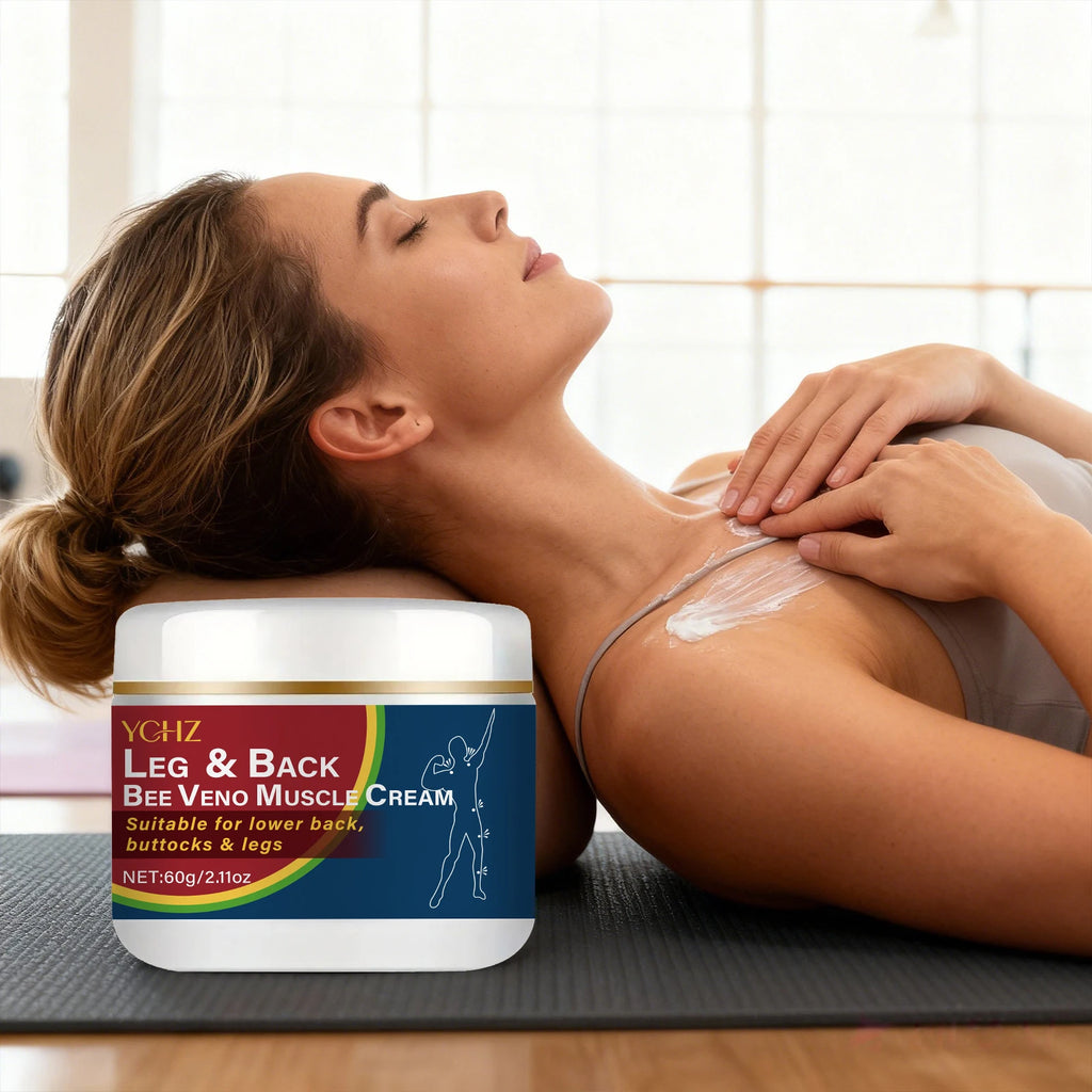 Super Powerful Nerve and Muscle Massage Cream |   Contains Thyme, Magnesium, Menthol, Eucalyptus Oil, Coconut Oil, Artemisia, and Chamomile Essential Oils, Deeply Hydrating. |   Suitable for Foot, Leg, and Hand Areas