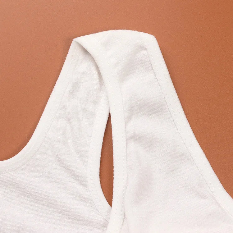 Teen Girls Underwear Teenage Adolescente Cotton Bra Summer Thin Puberty Tank Tops Cheap Stuff Dropshipping KF015