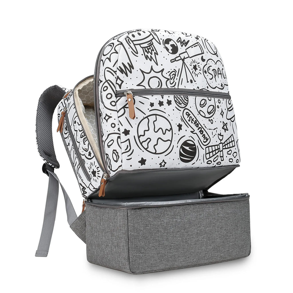 New Baby Diaper Bag Backpack Multifunctional Waterproof Maternity Nappy Bags Mommy Travel Backpack Stroller Bag Baby Nappy Cares